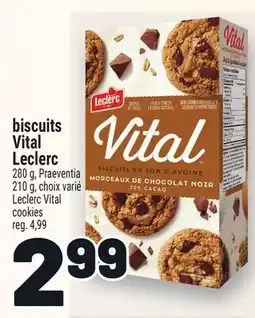 Metro BISCUITS VITAL LECLERC | LECLERC VITAL COOKIES offer