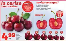 Metro CERISES COLOSSALES | COLOSSAL CHERRIES offer