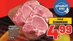 Metro CÔTELETTES DE PORC FRAIS offer