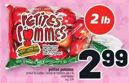 Metro PETITES POMMES | SMALL APPLES offer