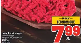 Metro BOEUF HACHÉ MAIGRE | LEAN GROUND BEEF offer