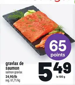 Metro GRAVLAX DE SAUMON | SALMON GRAVLAX offer