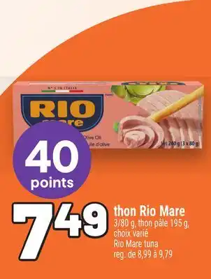 Metro THON RIO MARE | RIO MARE TUNA offer