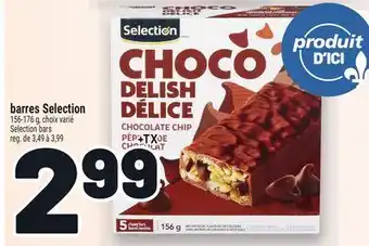Metro BARRES SELECTION | SELECTION BARS offer