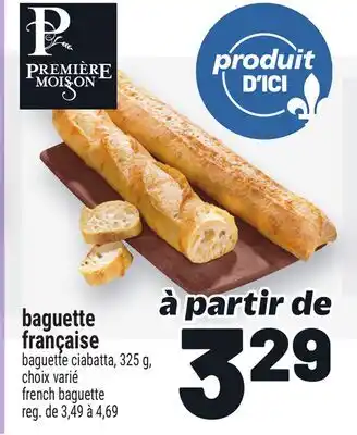 Metro BAGUETTE FRANÇAISE | FRENCH BAGUETTE offer