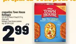 Metro CRAQUELINS TOWN HOUSE KELLOGG'S | KELLOGG'S TOWN HOUSE CRACKERS offer