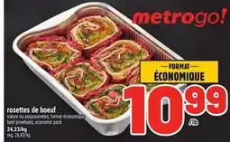 Metro ROSETTES DE BOEUF | BEEF PINWHEELS offer
