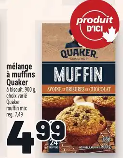 Metro MÉLANGE À MUFFINS QUAKER | QUAKER MUFFIN MIX offer