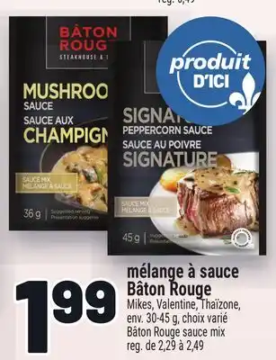 Metro MÉLANGE À SAUCE BÂTON ROUGE | BÂTON ROUGE SAUCE offer