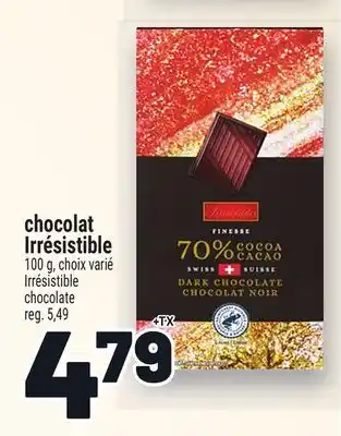 Metro CHOCOLAT IRRÉSISTIBLE | IRRÉSISTIBLE CHOCOLATE offer