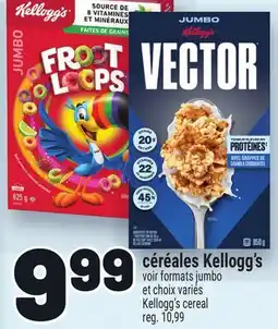 Metro CÉRÉALES KELLOGG'S | KELLOGG'S CEREAL offer
