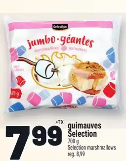 Metro GUIMAUVES SELECTION | SELECTION MARSHMALLOWS offer