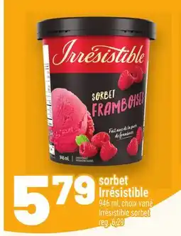 Metro SORBET IRRÉSISTIBLE | IRRÉSISTIBLE SORBET offer