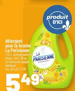 Metro DÉTERGENT POUR LA LESSIVE LA PARISIENNE | LA PARISIENNE LAUNDRY DETERGENT offer