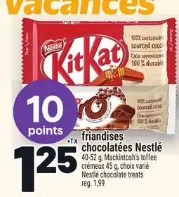 Metro FRIANDISES CHOCOLATÉES NESTLÉ | NESTLÉ CHOCOLATE TREATS offer
