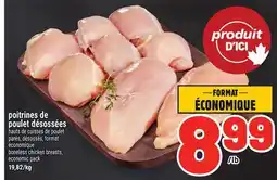 Metro POITRINES DE POULET DÉSOSSÉES | BONELESS CHICKEN BREASTS offer