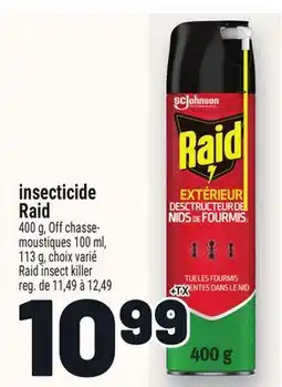 Metro INSECTICIDE RAID | RAID INSECT KILLER offer