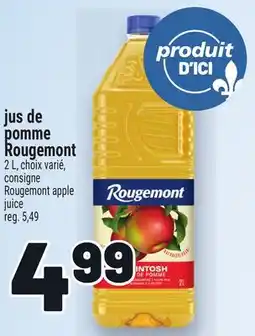 Metro JUS DE POMME ROUGEMONT | ROUGEMONT APPLE JUICE offer