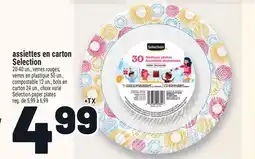 Metro ASSIETTES EN CARTON SELECTION | SELECTION PAPER PLATES offer
