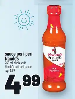 Metro SAUCE PERI-PERI NANDO'S | NANDO'S PERI-PERI SAUCE offer