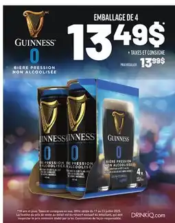Metro BIÈRE PRESSION NON ALCOOLISÈE offer