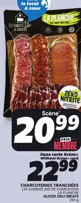 IGA LES VIANDES BIO DE CHARLEVOIX LA PLANCHE SLICED DELI MEATS offer