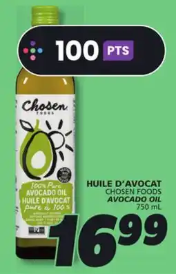 IGA CHOSEN FOODS AVOCADO OIL offer