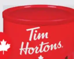 IGA TIM HORTONS COFFEE BEANS OR GROUND COFFEE offer