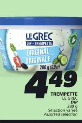 IGA DIP offer
