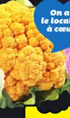 IGA WHITE, ORANGE, PURPLE OR ROMANESCO CAULIFLOWER offer