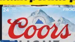 IGA COORS LIGHT BEER offer