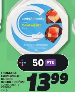 IGA COMPLIMENTS CHEESE offer