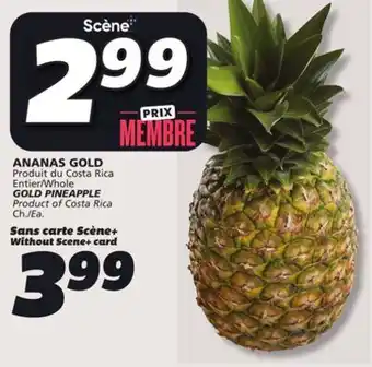 IGA GOLD PINEAPPLE offer