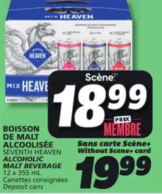 IGA SEVENTH HEAVEN ALCOHOLIC MALT BEVERAGE offer