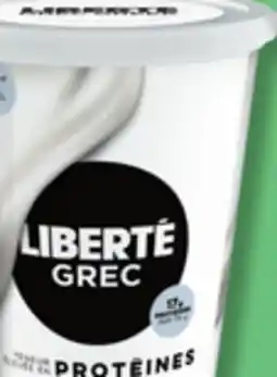 IGA LIBERTÉ YOGURT OR SPREAD offer