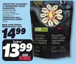 IGA CREVETTES SAUVAGES D'ARGENTINE CRUES offer