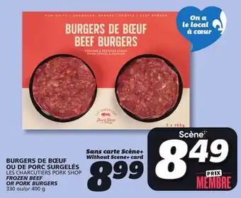 IGA FROZEN BEEF offer