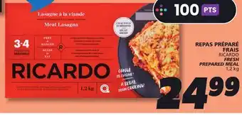 IGA RICARDO FRESH PREPARED MEAL offer
