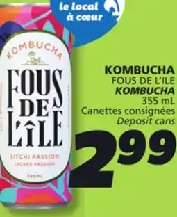 IGA FOUS DE L'ILE KOMBUCHA offer