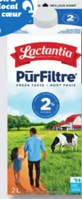 IGA NATREL MILK OR CHOCOLATE MILK offer