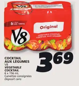 IGA V8 VEGETABLE COCKTAIL offer
