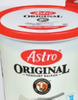 IGA ASTRO ORIGINAL YOGURT offer