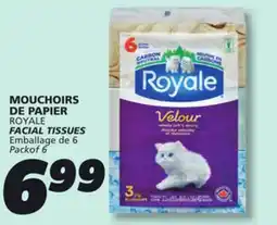 IGA ROYALE FACIAL TISSUES offer