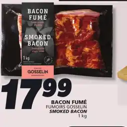 IGA SMOKED BACON offer