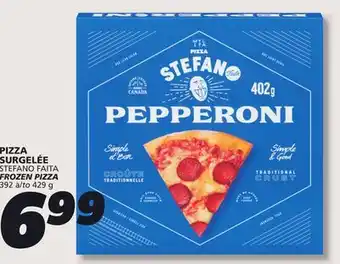 IGA STEFANO FAITA FROZEN PIZZA offer