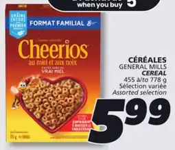 IGA CEREAL offer