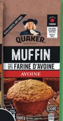 IGA QUAKER MUFFIN MIX offer