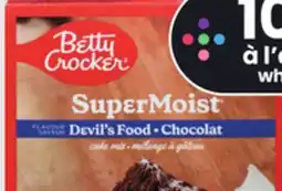 IGA BETTY CROCKER CAKE MIX offer