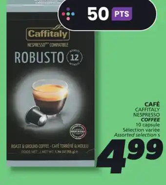 IGA CAFFITALY NESPRESSO COFFEE offer