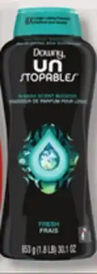 IGA DOWNY UNSTOPABLES (853 g) LAUNDRY DETERGENT OR SCENT BOOSTER offer